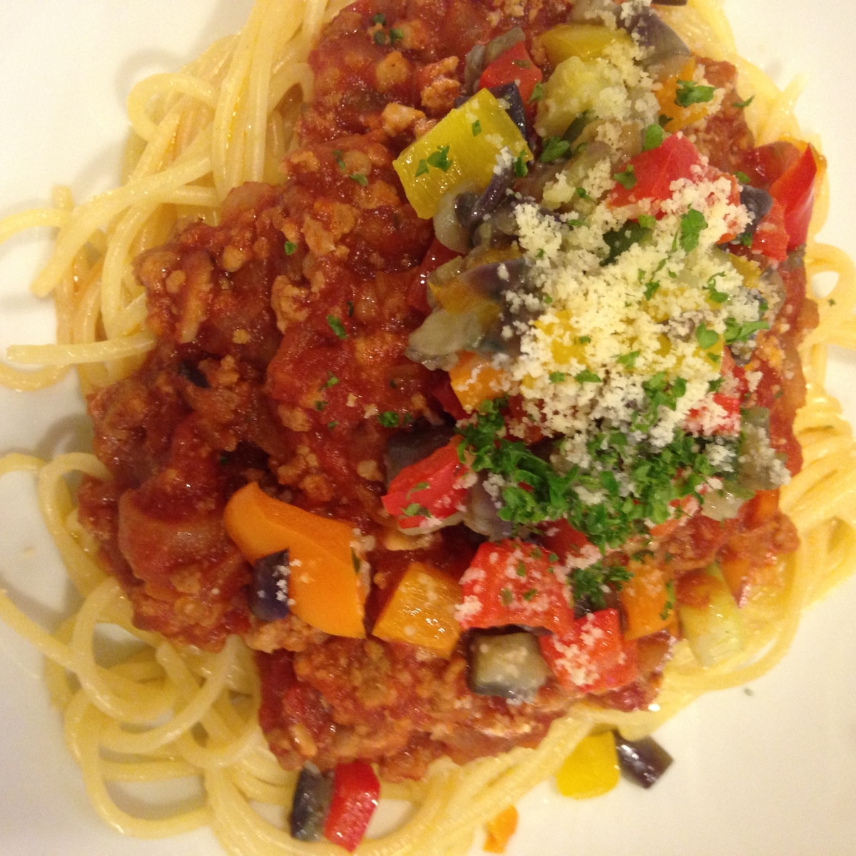 なすとパプリカのミートパスタ レシピ 作り方 By しらとりゆり 楽天レシピ なすとパプリカのミートパスタ レシピ 作り方 By しらとりゆり 楽天レシピ